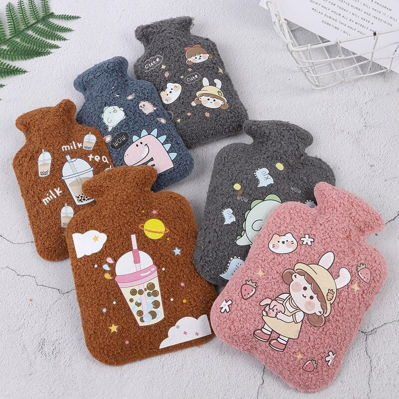 

1pc Cartoon Teddy Hot Water Bag, Multicolor