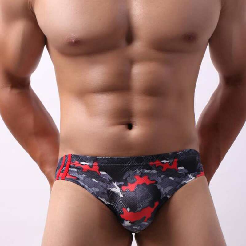 

Guys Side Striped Camo Brief, Multicolor
