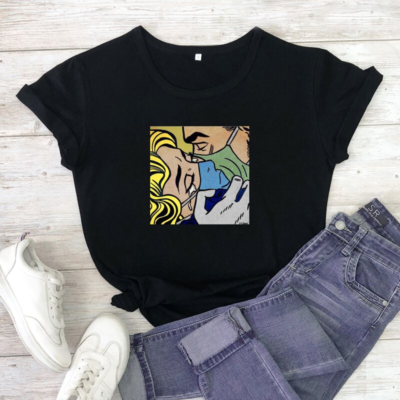 

Figure Graphic Tee, Black