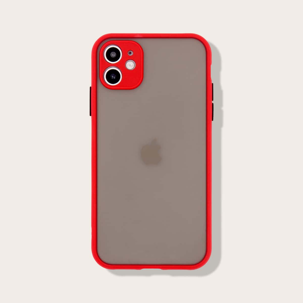 

Contrast Frame iPhone Case, Red