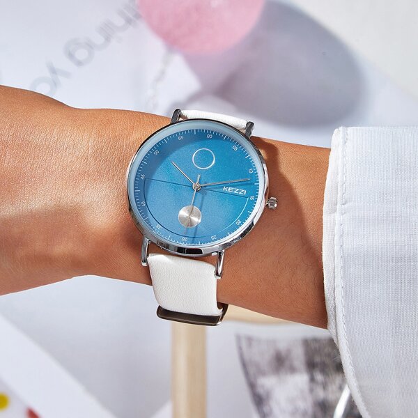 

Men Round Pointer Quartz Watch