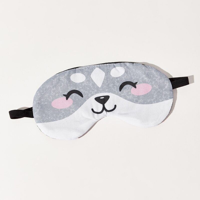 

Cartoon Graphic Eye Cover, Grey