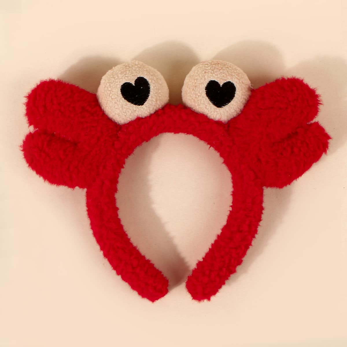 

Fluffy Cartoon Hair Hoop, Red