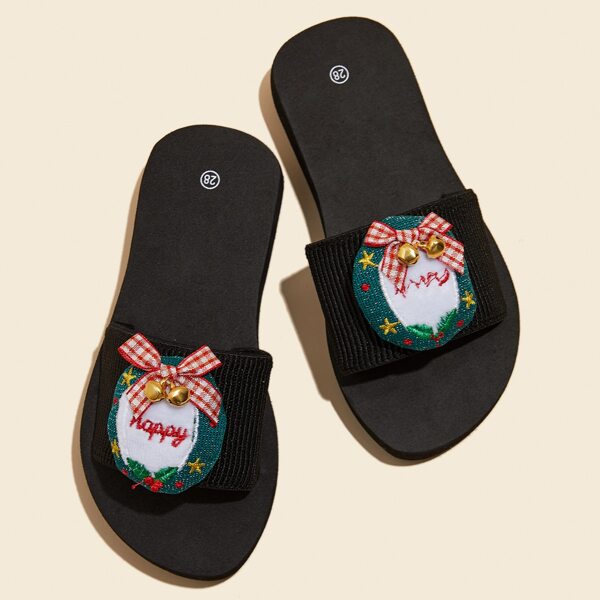 

Toddler Girls Christmas Slides, Multicolor
