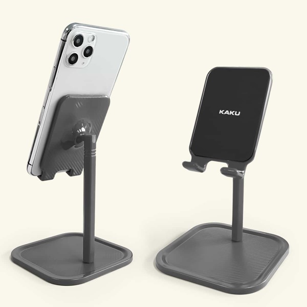 

1pc Desktop Adjustable Phone Holder, Grey