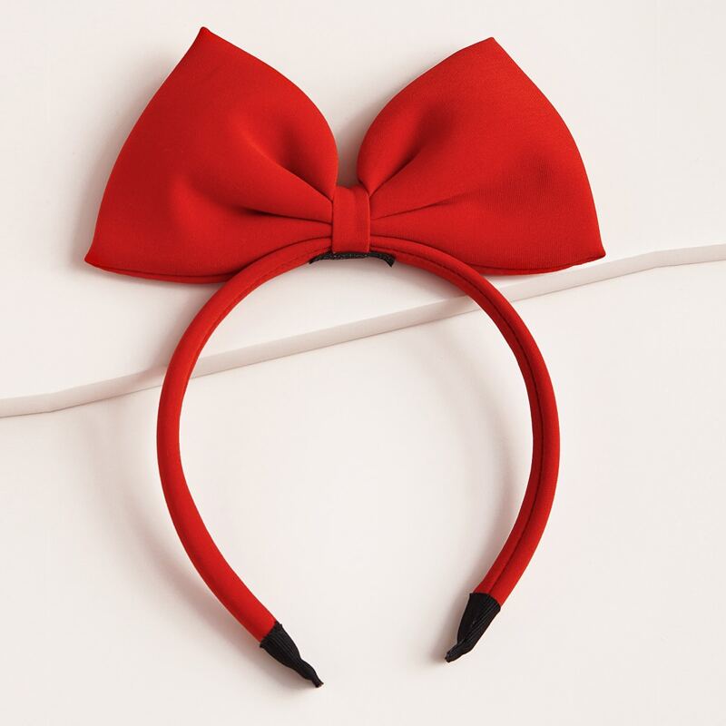 

Bow Knot Decor Hair Hoop, Red