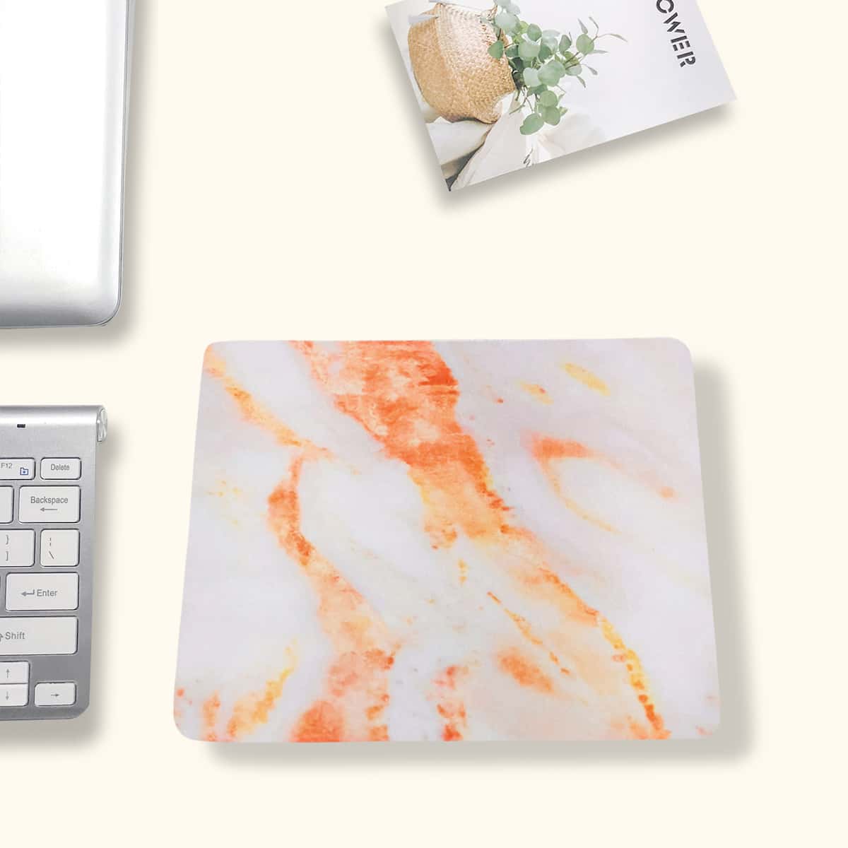 

Marble Pattern Mouse Pad, Multicolor