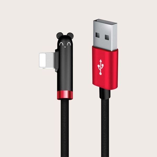 

1pc iPhone Data Cable, Red