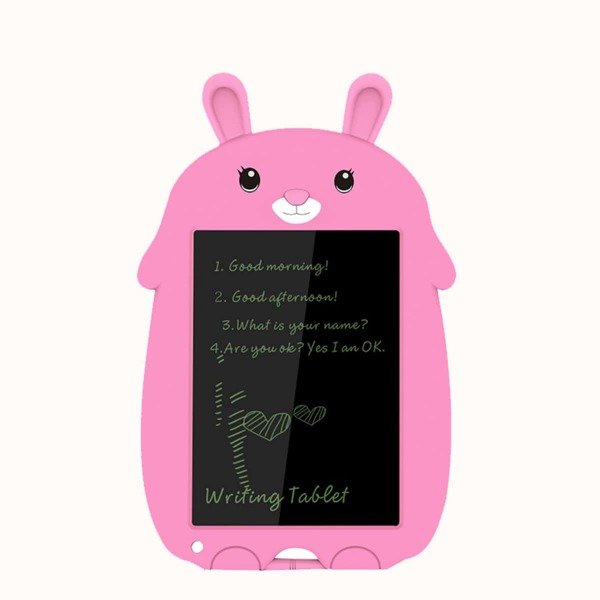 

Cartoon Design LCD Writing Tablet With Pen, Pink
