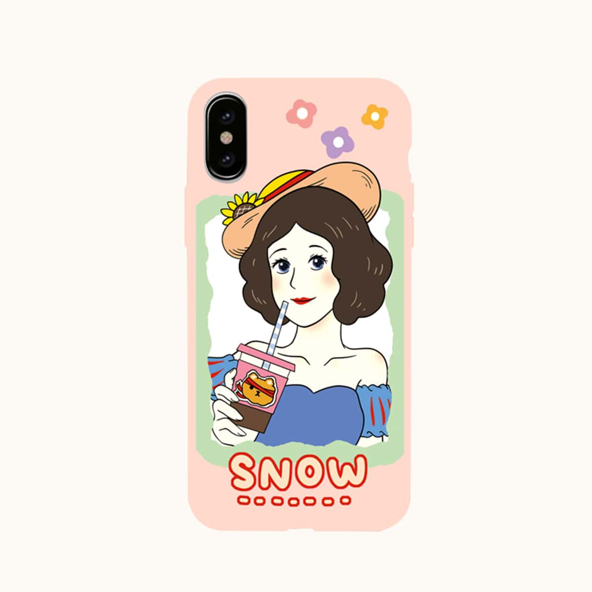 

Cartoon Figure iPhone Case, Multicolor