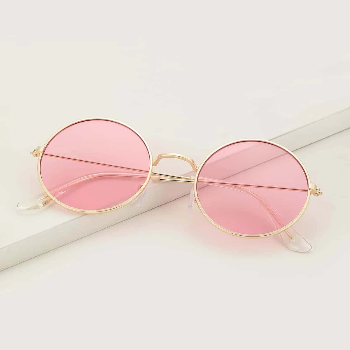 

Tinted Lens Round Sunglasses