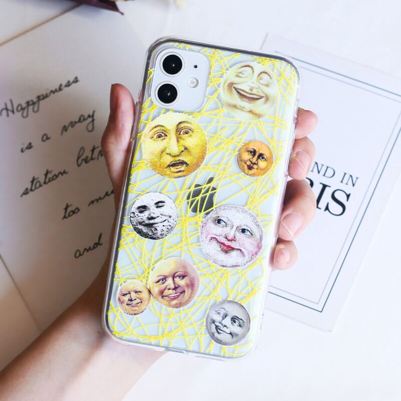 

Face Print iPhone Case, Multicolor
