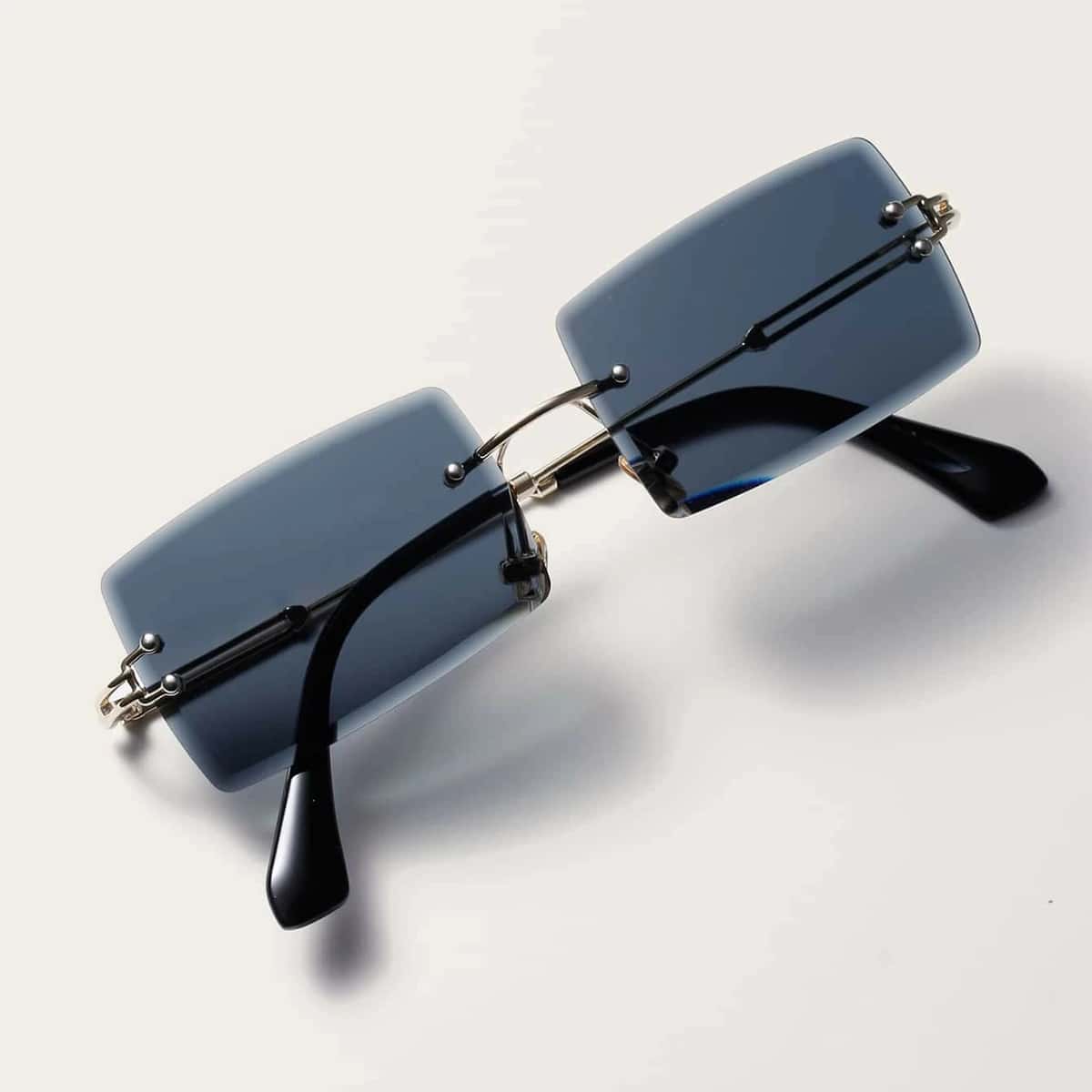 

Rimless Tinted Lens Sunglasses