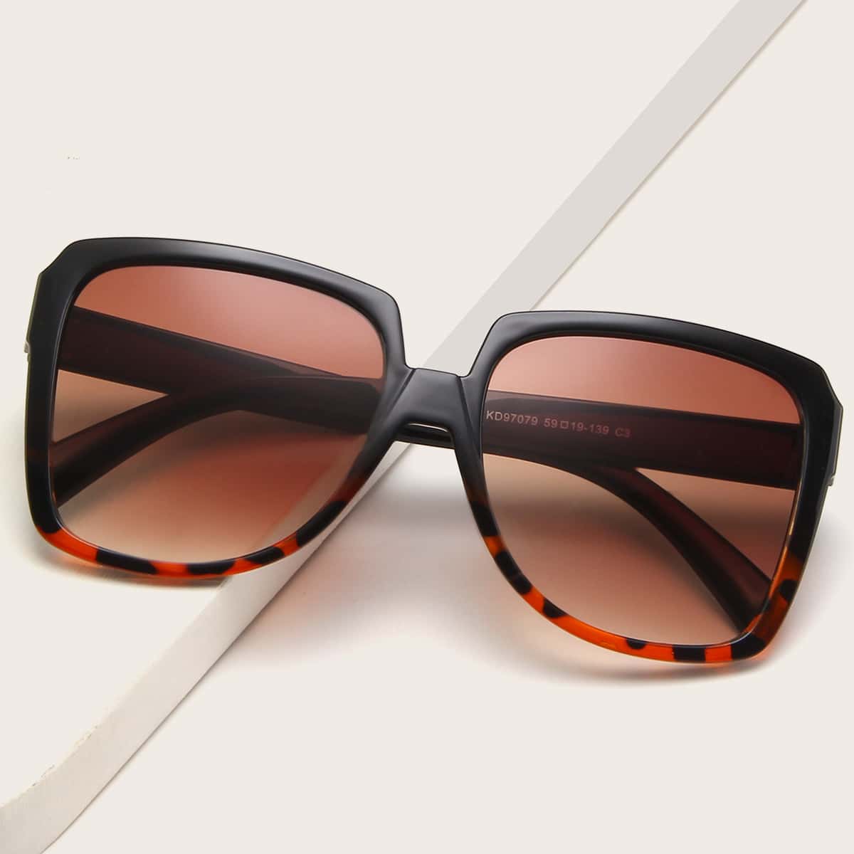 

Oversized Tortoise Sunglasses