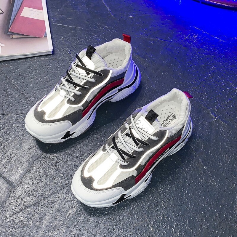 

Colorblock Chunky Trainers, Multicolor