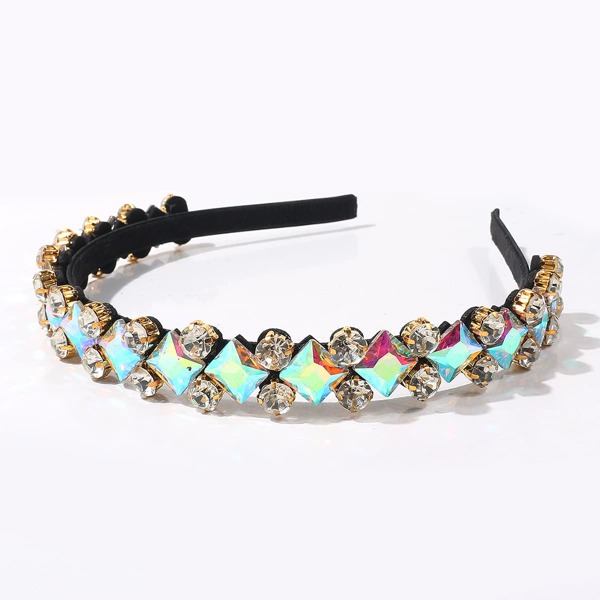 

Gemstone Decor Hair Hoop, Multicolor