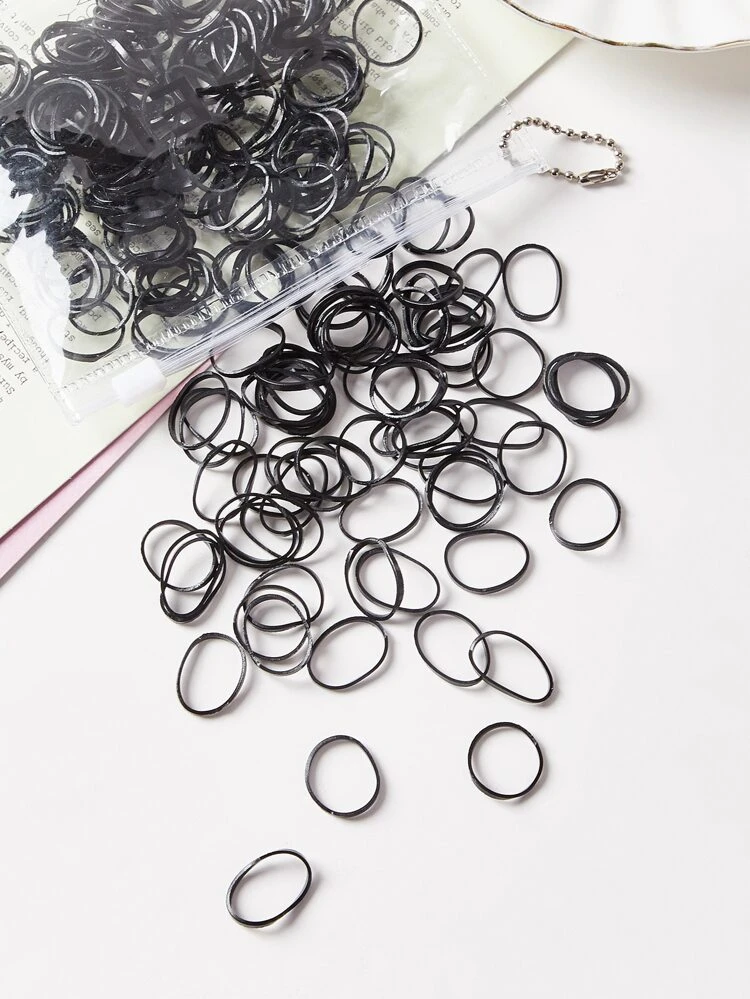 240pcs Simple Hair Ties For Daily Use For Girls Hairstyles Casual Ponytail Holders Hair Elastics Hair Rubber Bands Scrunchies Hair Rope Elastic Hair Tie