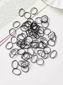 240pcs Simple Hair Ties For Daily Use For Girls Hairstyles Casual Ponytail Holders Hair Elastics Hair Rubber Bands Scrunchies Hair Rope Elastic Hair Tie