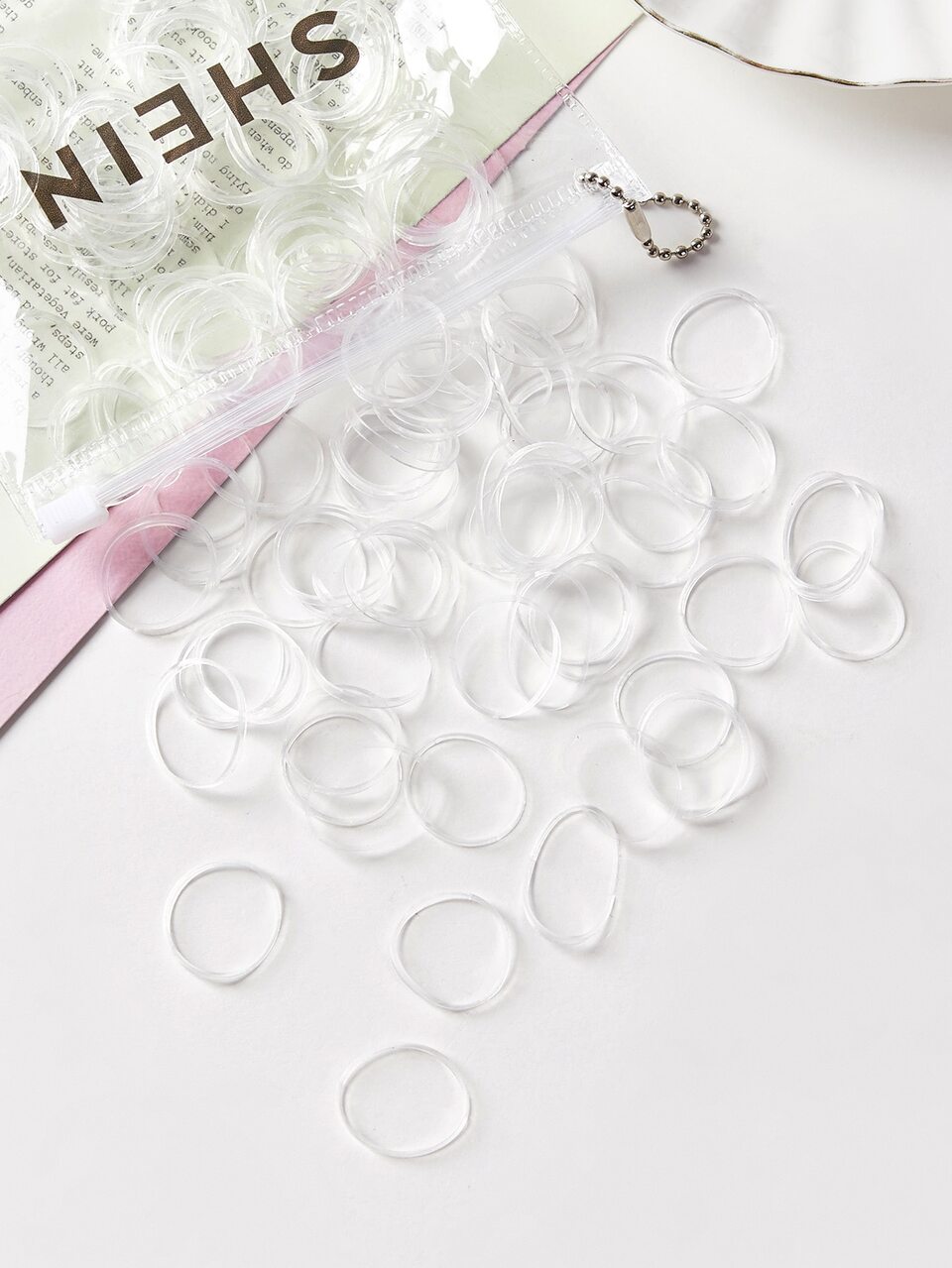 240pcs Simple Hair Tie Casual Ponytail Holders Hair Elastics Hair Rubber Bands Scrunchies Hair Rope Elastic Hair Tie