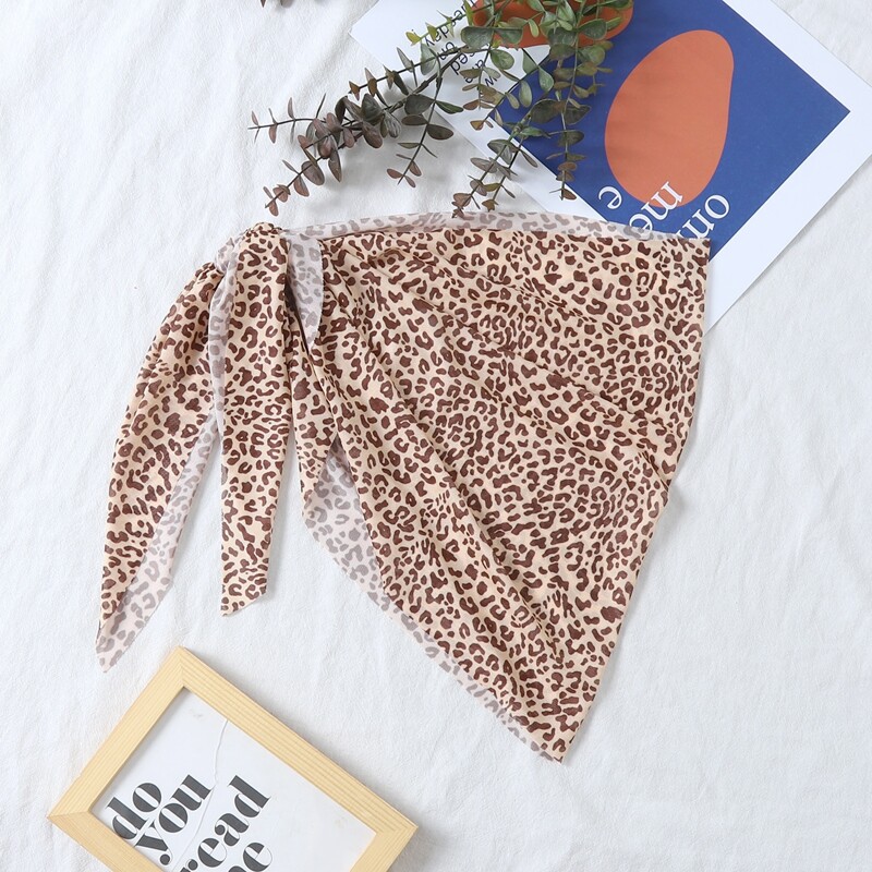

Leopard Knot Decor Cover Up, Multicolor