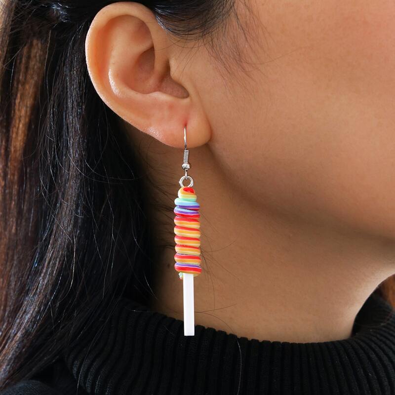 

Lollipop Drop Earrings, Multicolor