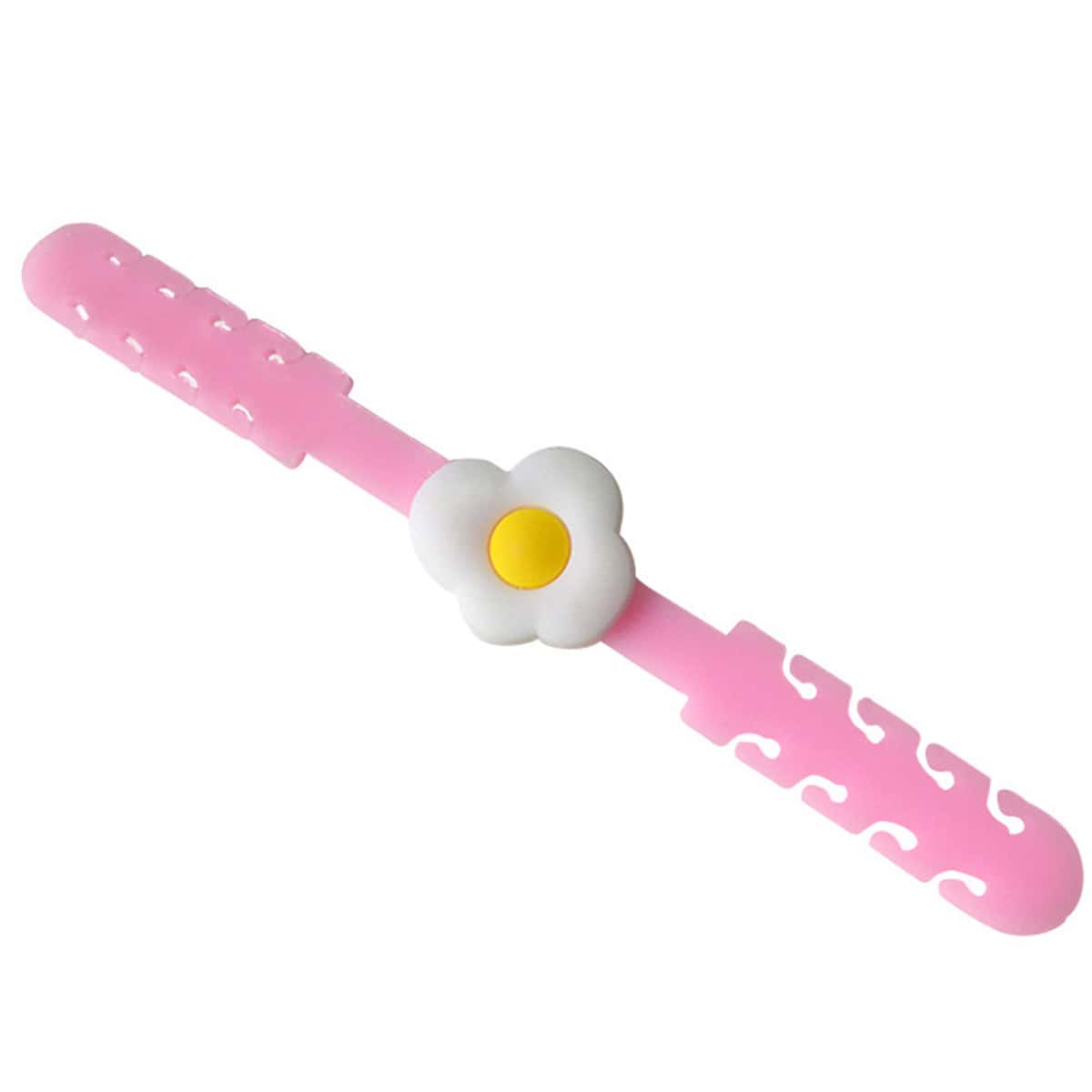 

1pc Fried Egg Face Mask Extender Hook, Pink