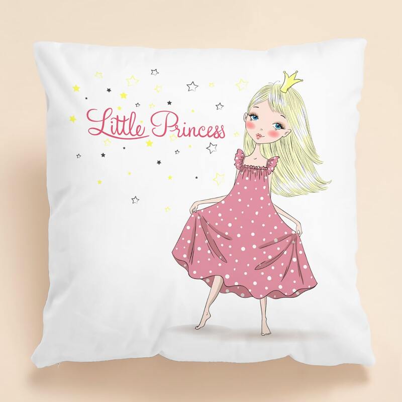 

Cartoon Figure Cushion Cover Without Filler, Multicolor
