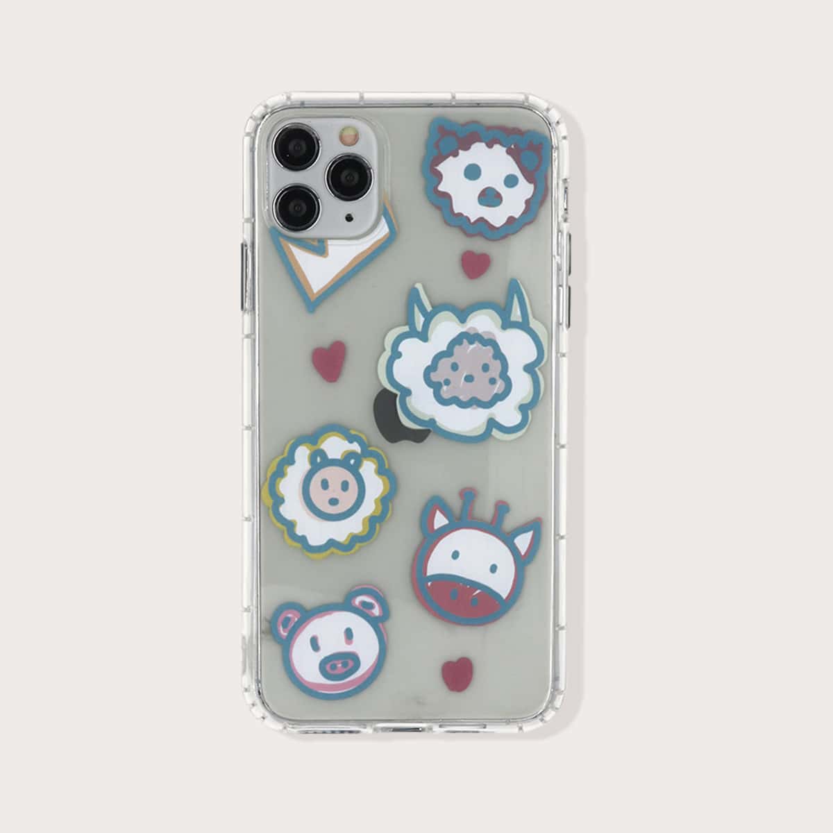 

Cartoon Clear iPhone Case