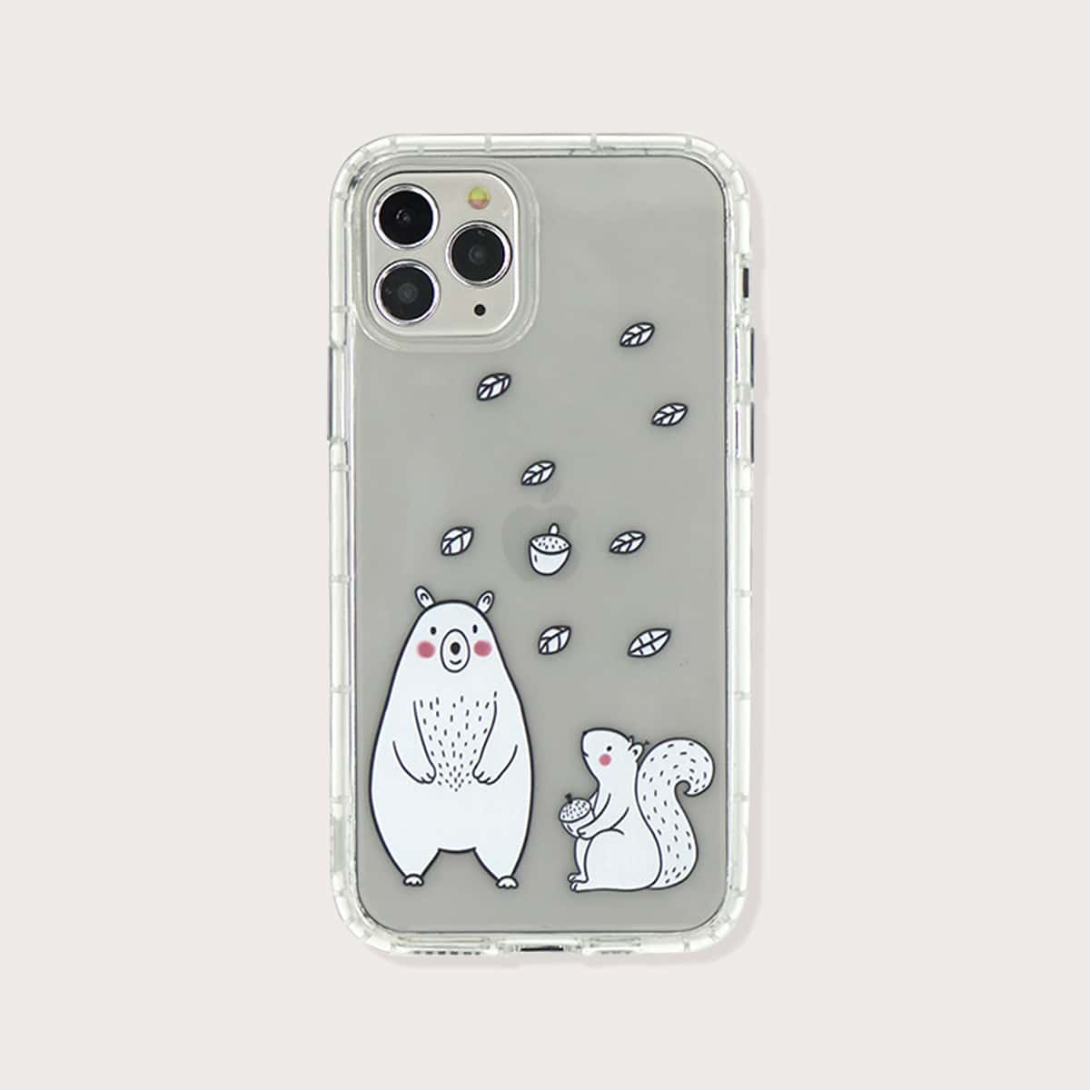 

Cartoon Clear iPhone Case