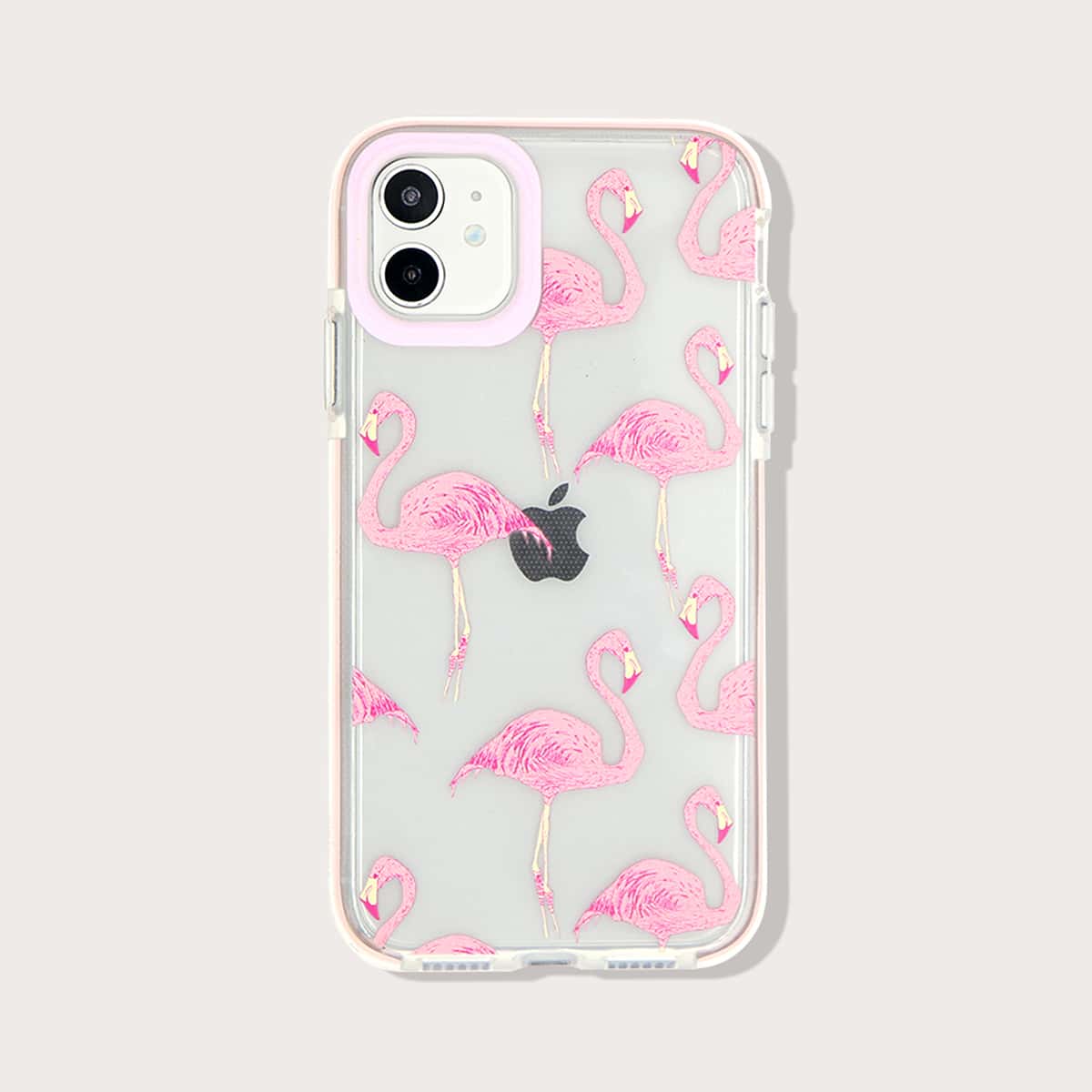 

Flamingo Clear iPhone Case