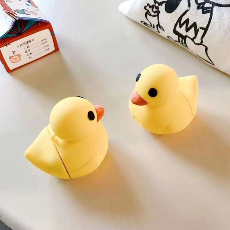 

Cartoon Duck AirPods Case, Yellow