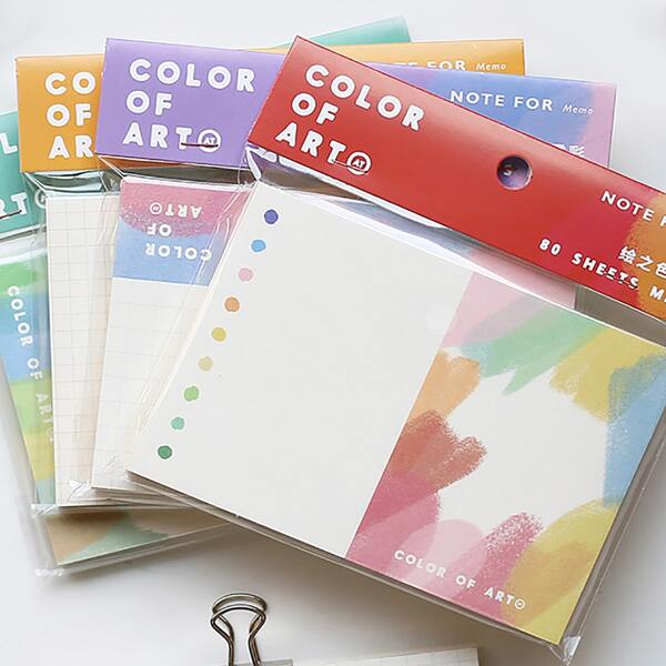 

1pack Graffiti Pattern Random Memo Pad, Multicolor