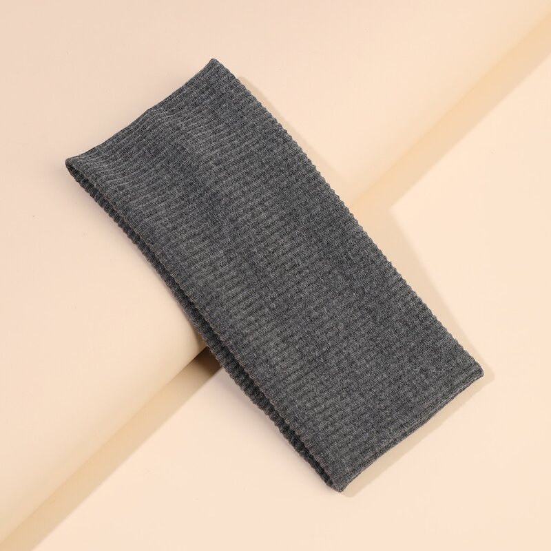 

Solid Simple Headband, Dark grey