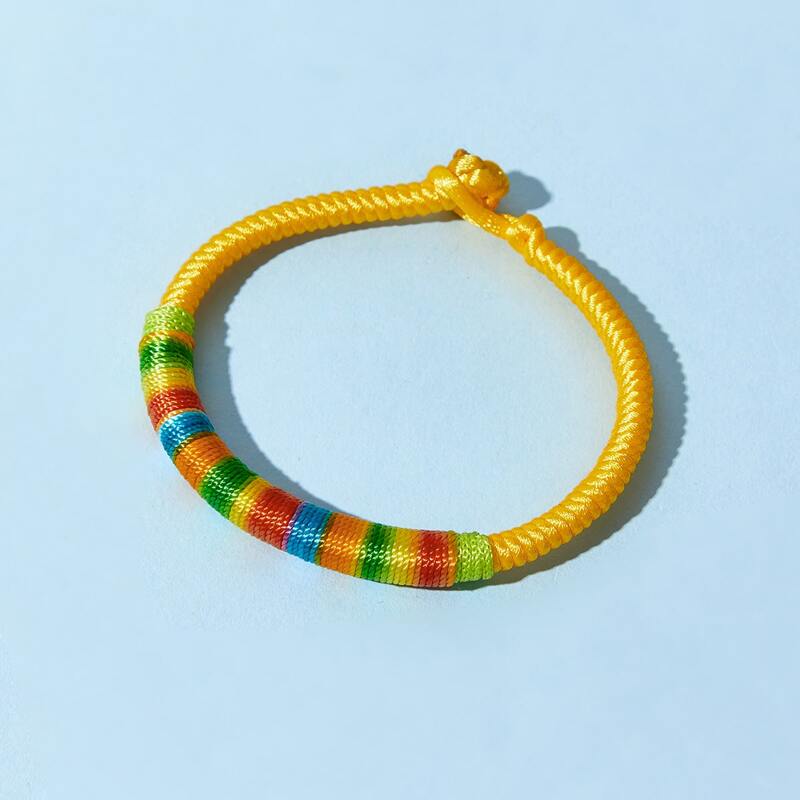 

Colorful String Bracelet, Multicolor