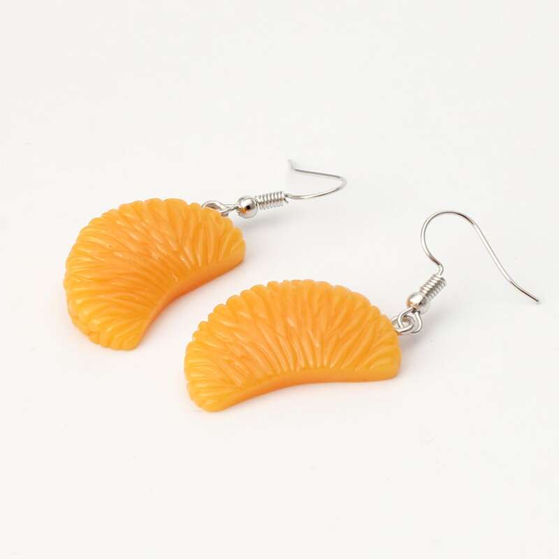 

Tangerine Drop Earrings, Yellow