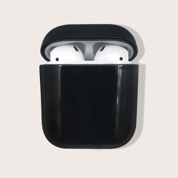 

Однотонный чехол для Airpods, Чёрный