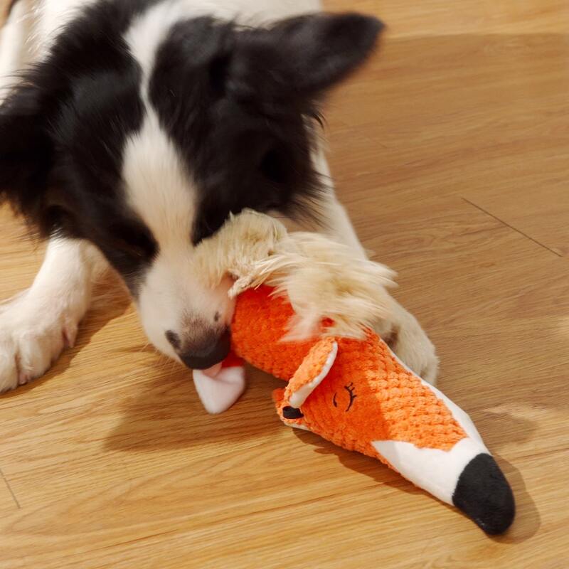 

Cartoon Design Dog Sound Toy, Orange