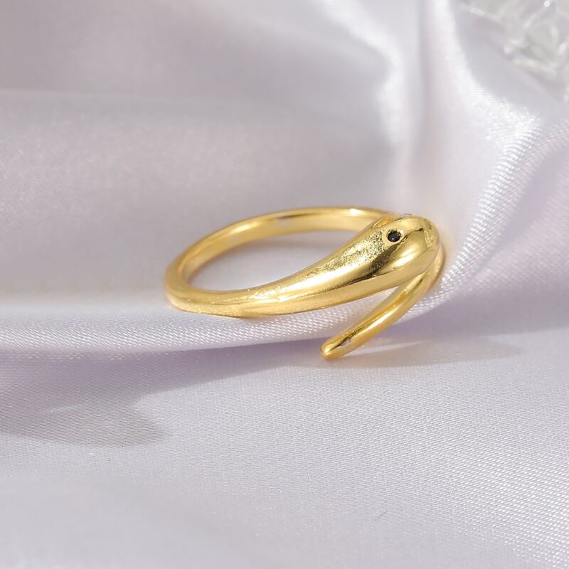 

Snake Design Ring, Gold