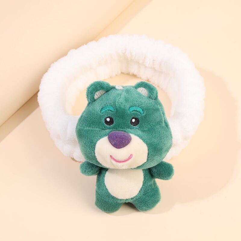 

1pc Cartoon Bath Headband, Multicolor