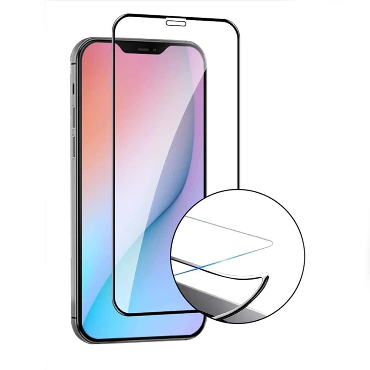 

1pc Full Cover Tempered Glass Screen Protector, Clear