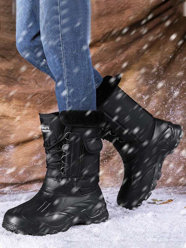 mens wide fit snow boots