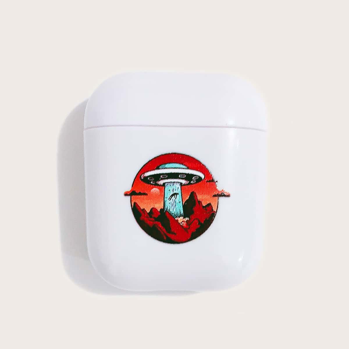 

UFO Pattern Airpods Case, Multicolor