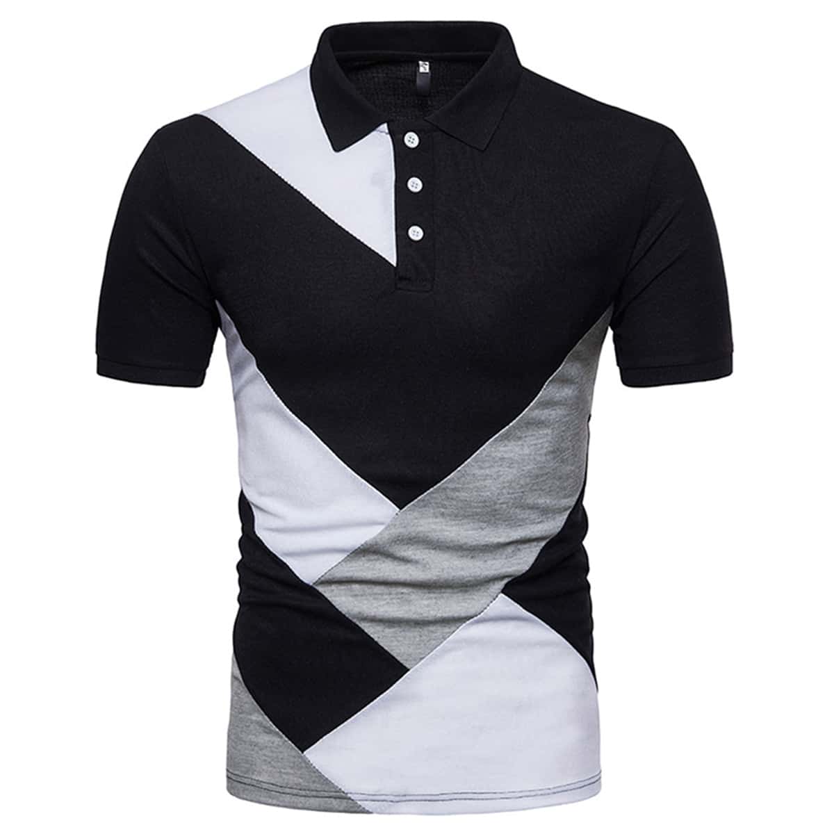 

Guys Color Block Polo Shirt, Multicolor
