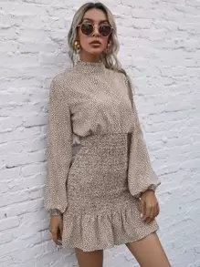 Chiquease Robe avec imprimé