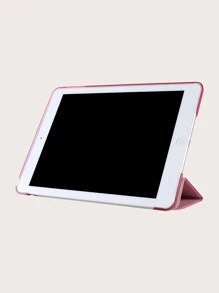 素色iPad平板殼 - 粉色 - 查看 3