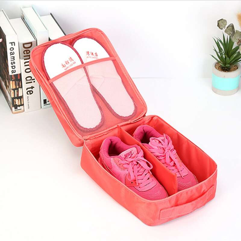 

1pc Travel Shoes Storage Bag, Multicolor