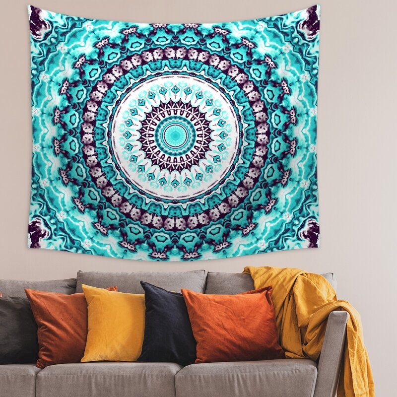 

Mandala Pattern Tapestry, Multicolor