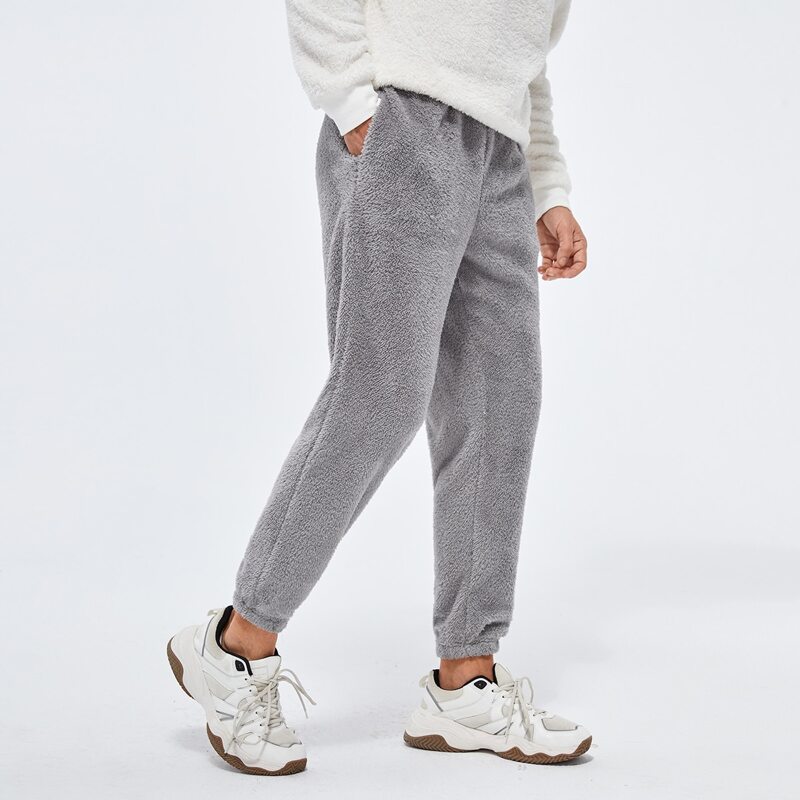

Guys Pocket Front Teddy Pants, Grey