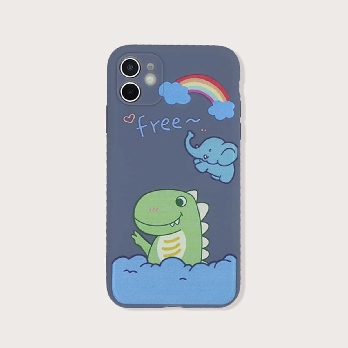 

Cartoon Graphic iPhone Case, Green