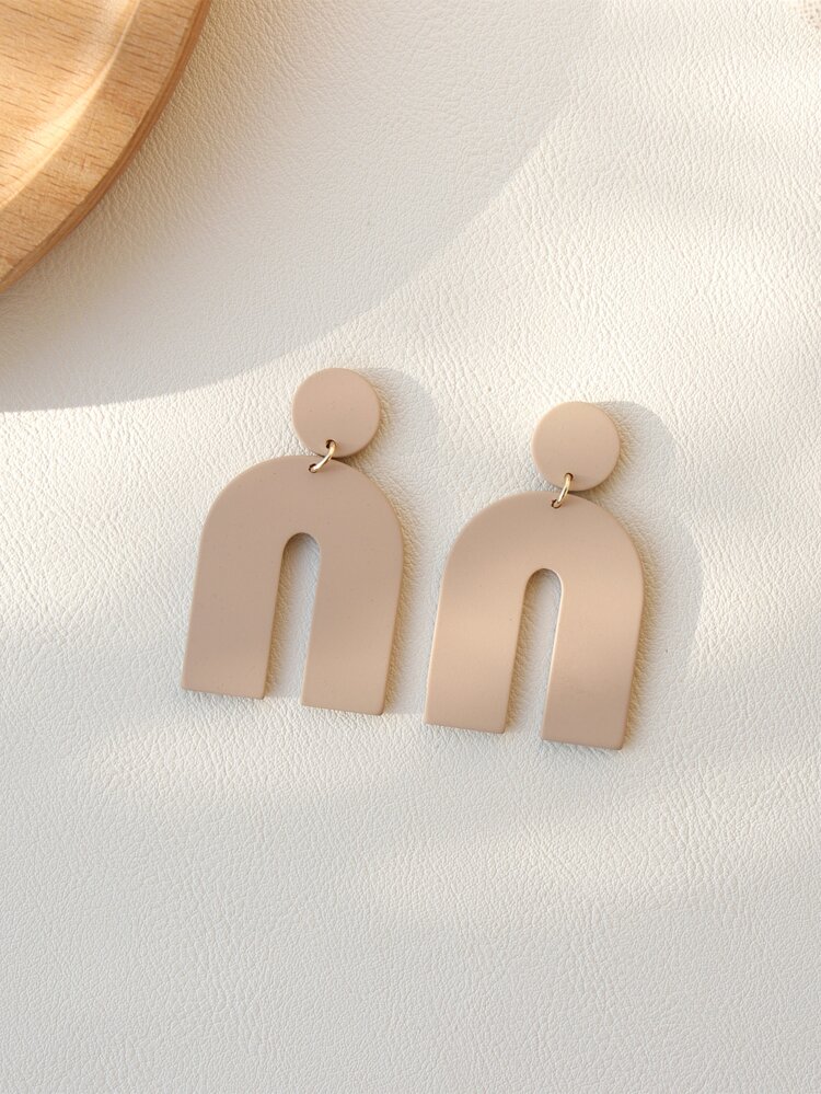 U Design Drop Earrings